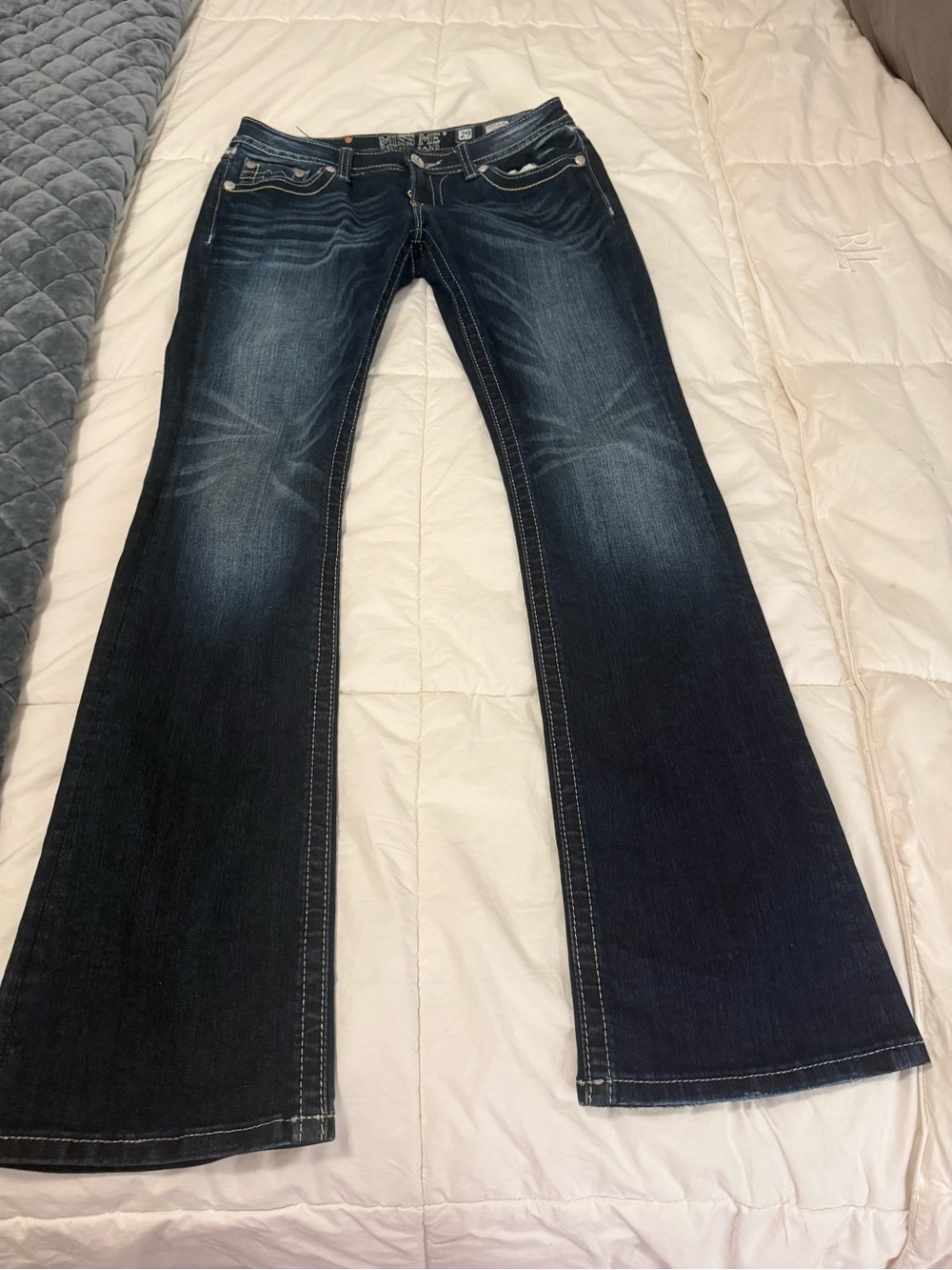 Miss Me Dark Indigo Flare Jeans